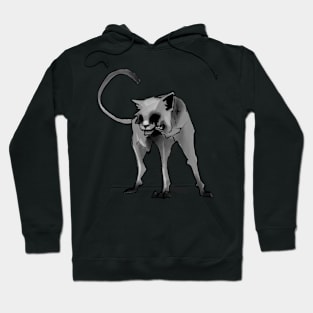 Cartoony Doomed Cat Hoodie